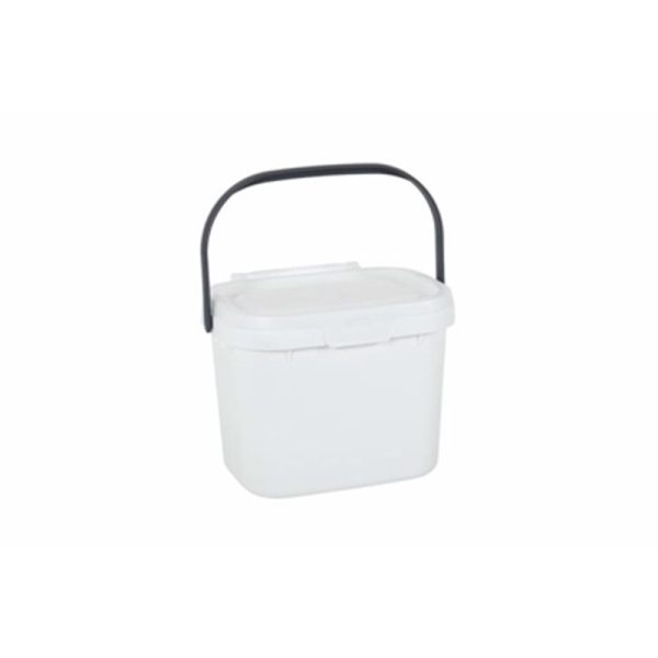 ADDIS NEW COMPOST CADDY WHITE/GREY