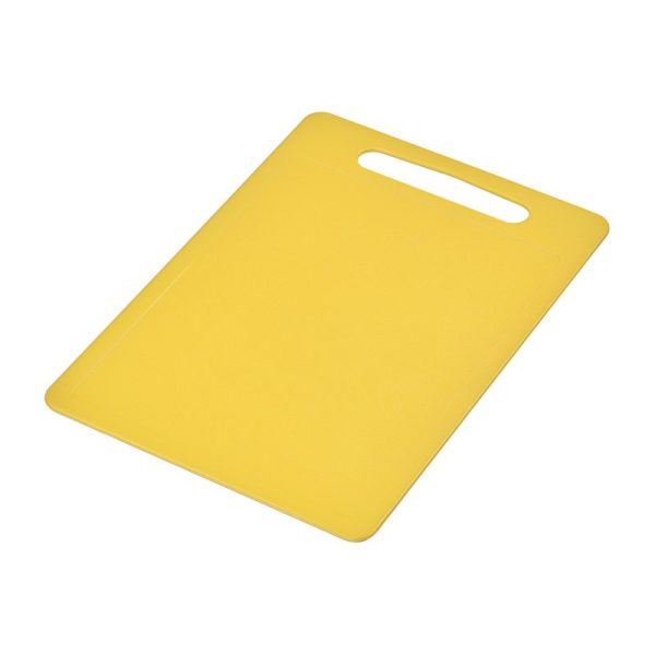 CHEF AID POLY CHOP BOARD YELLOW 35X25CM