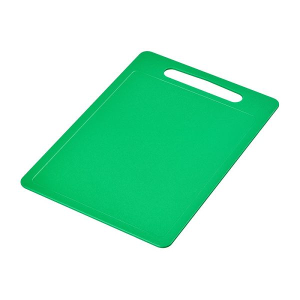 CHEF AID POLY CHOPPING BOARD GREEN 35X25CM