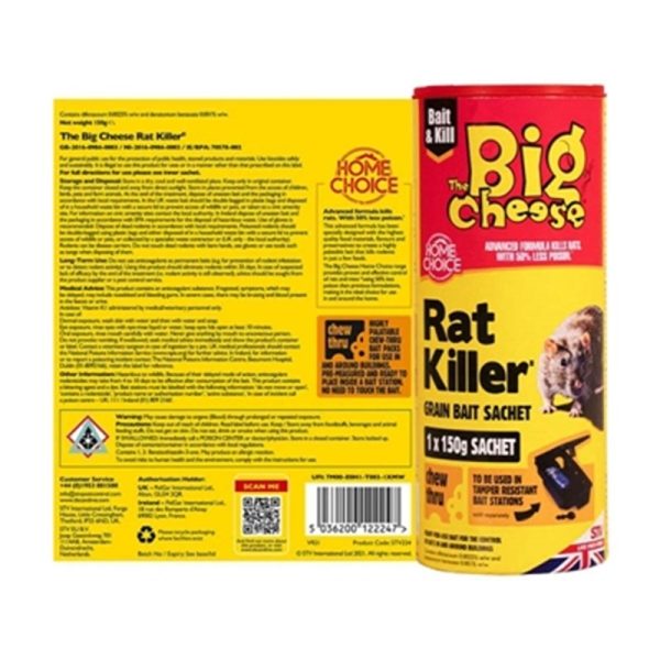 THE BIG CHEESE LOOSE GRAIN BAIT 150G