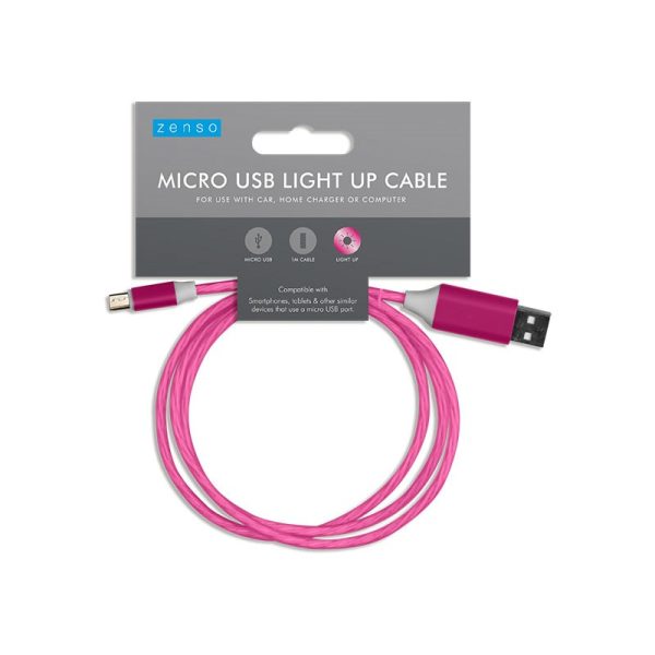 ZENSO LIGHT UP CHARGING CABLE