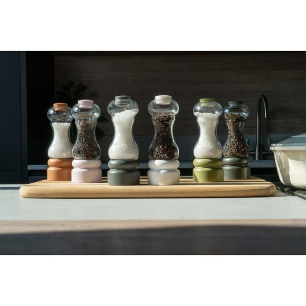 GRUNWERG PET COMBINATION SALT & PEPPER MILL MATT GREY