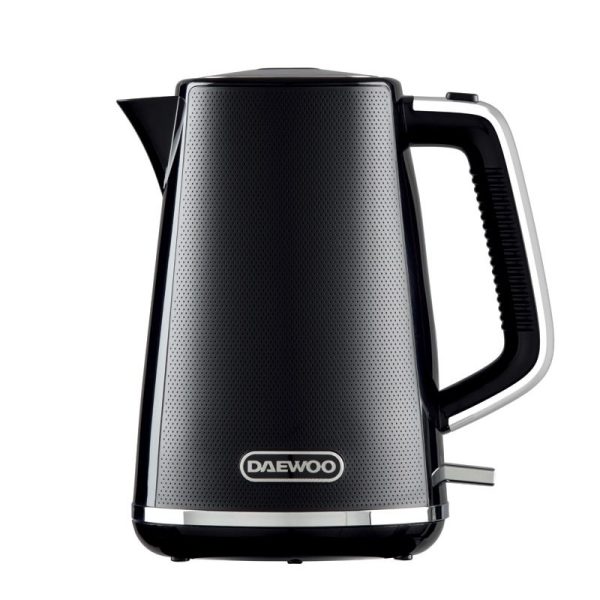 DAEWOO STIRLING JUG KETTLE BLACK 1.7L 3KW