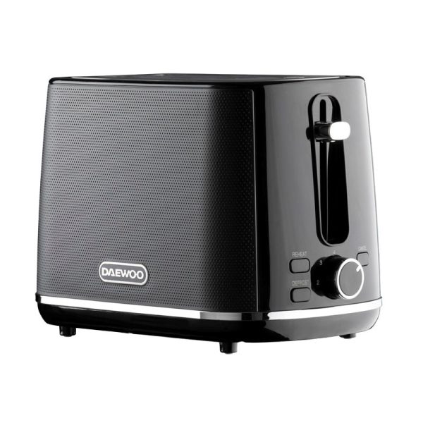 DAEWOO STIRLING TOASTER BLACK 2 SLICE