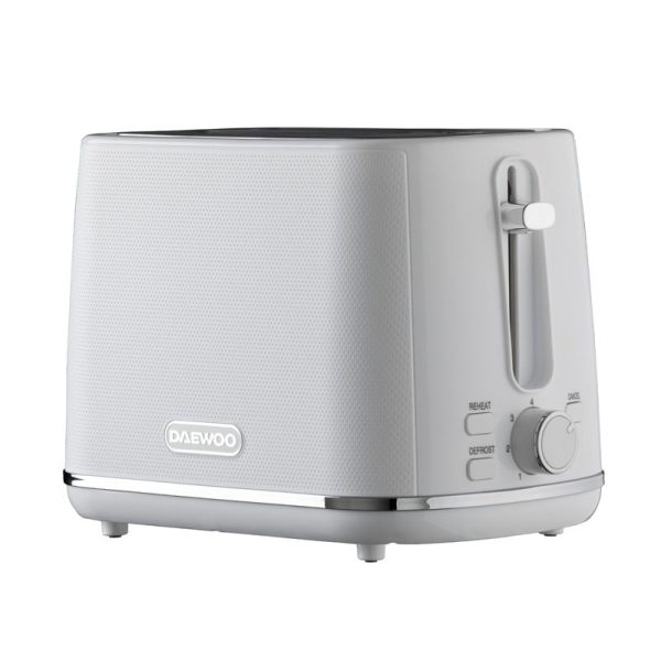 DAEWOO STIRLING TOASTER WHITE 2 SLICE