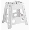 LARGE FOLDING STOOL ASSTD COLOURS