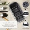 TOP 3 KITCHEN CUTLERY & UTENSIL STORAGE ORGANISER STAINLESS STEEL (SP)