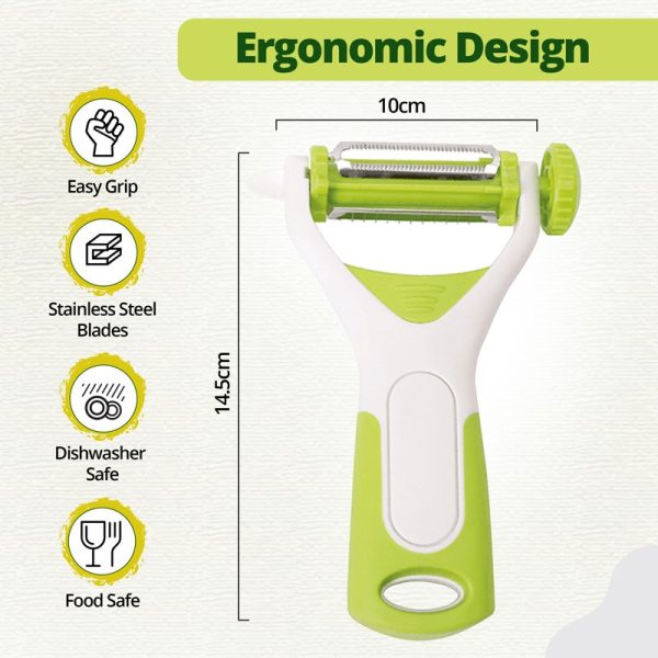 TOP 3 FOOD PEELER 3 IN 1