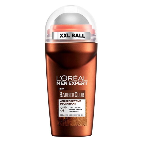 LOREAL MEN EXPERT ROLL ON BARBER CLUB 50ML PACK OF 6