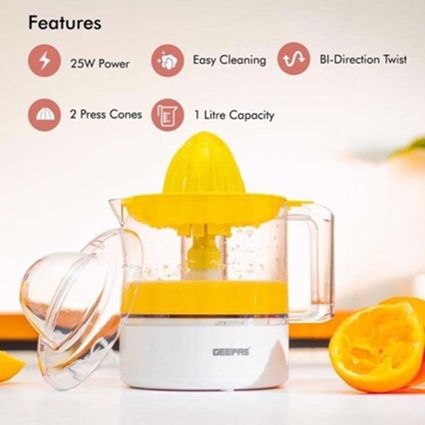 GEEPAS CITRUS JUICER 1LTR GCJ9900