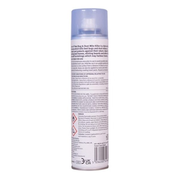 ZERO IN BED BUG & DUST MITE KILLER SPRAY 300ML PACK OF 6