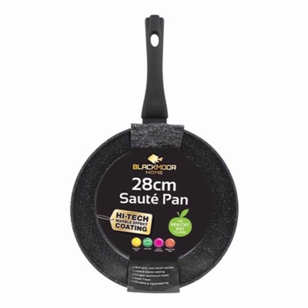 BLACKMOOR HOME SAUTE PAN 28CM