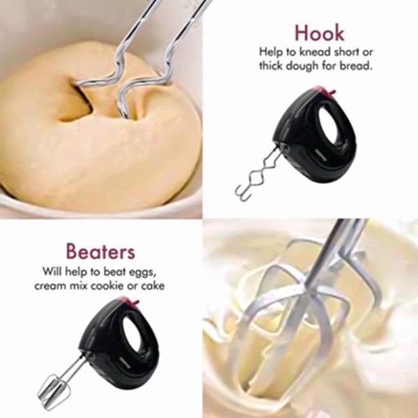 GEEPAS HAND MIXER BLACK