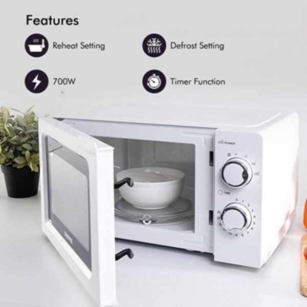 GEEPAS MICROWAVE WHITE