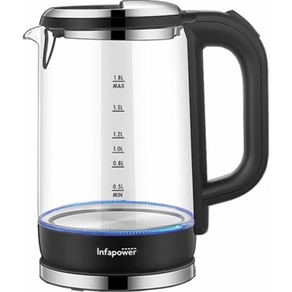 INFAPOWER GLASS KETTLE