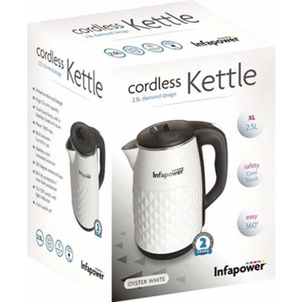 INFAPOWER WHITE DIAMOND KETTLE X506WHI