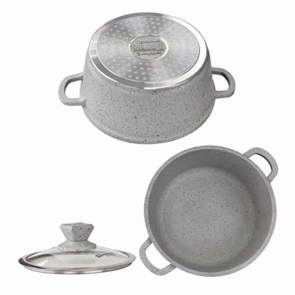 NEA DIECAST STOCKPOT MARBLE 5 SET GRIGIO