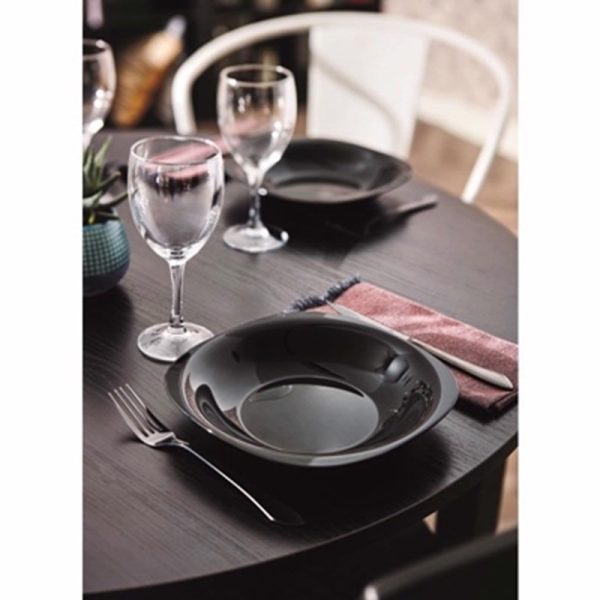 CARINE PASTA PLATE BLACK