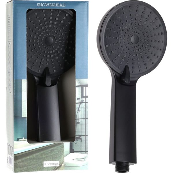 HANDSHOWER 3 FUNCTION BLACK