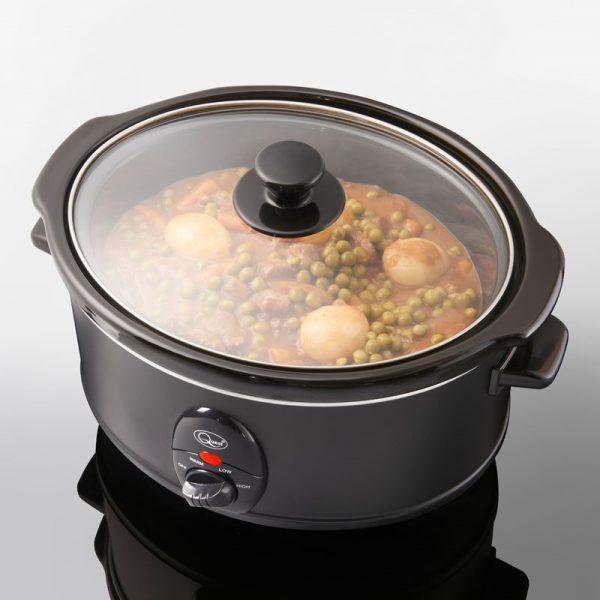 QUEST 3.5LTR SLOW COOKER 200W BLACK