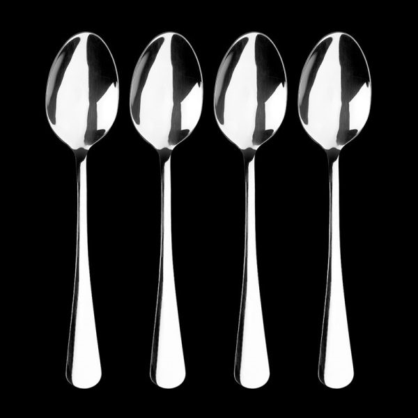 TALA STAINLESS STEEL DESSERT SPOON SET OF 4