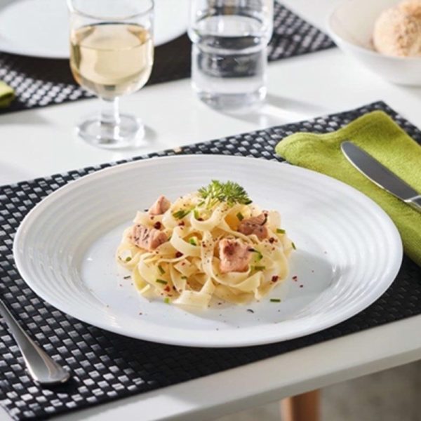 LUMINARC HARENA LARGE DINNER 27CM WHITE