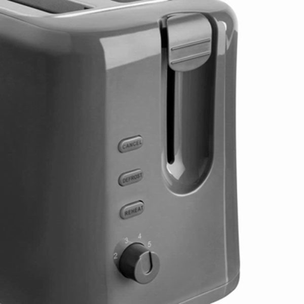 QUEST GREY TOASTER 2 SLICE 34889 20.10