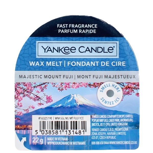 YANKEE CANDLE WAX MELT MAJESTIC MOUNT 22G PACK OF 24