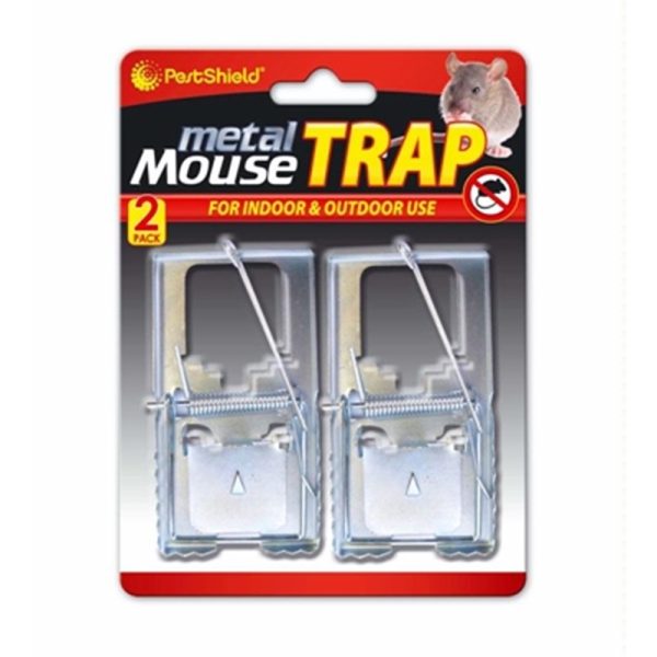 PESTSHIELD METAL MOUSE TRAP PACK OF 2