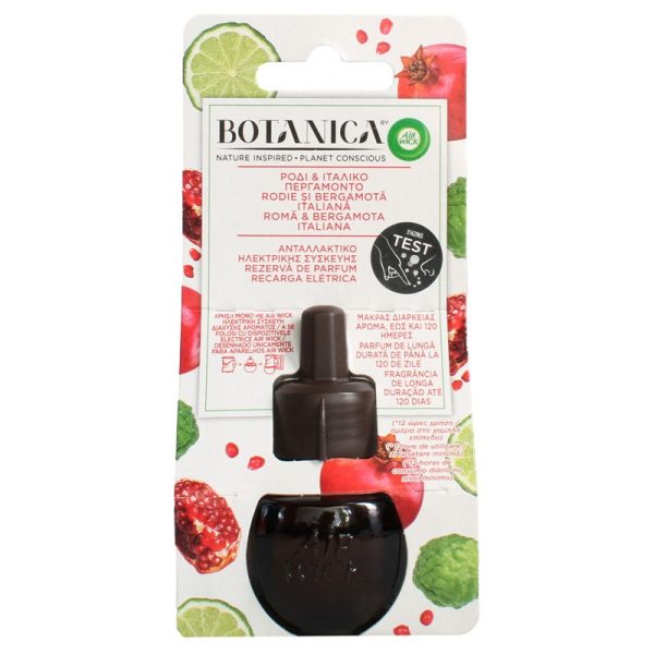 AIRWICK BOTANICA PLUG REFILL POMEGRANATE 19ML PACK OF 7