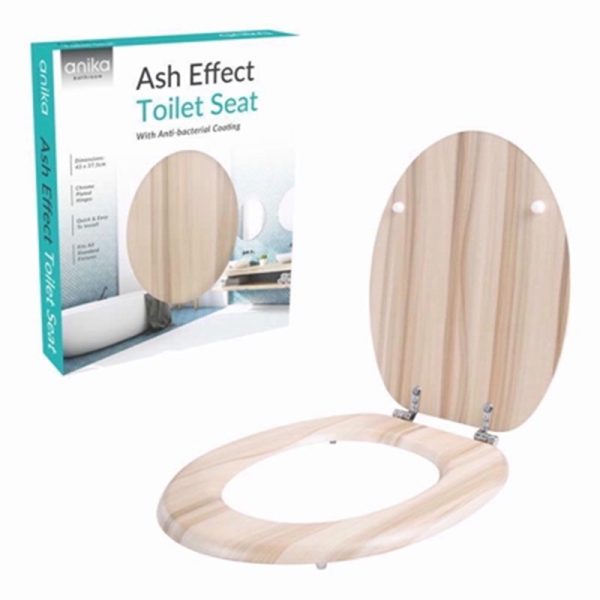 ANIKA TOILET SEAT ASH EFFECT