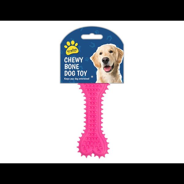 PET RUBBER BONE DOG TOY