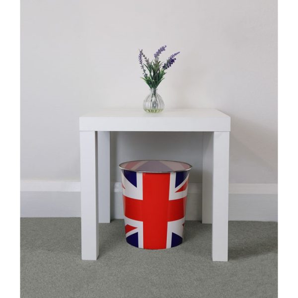 JVL PLASTIC WASTE PAPER BIN UNION JACK