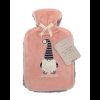 COUNTRYCLUB HOT WATER BOTTLE & PLUSH COVER 2L (ASSORTED DESIGNS)