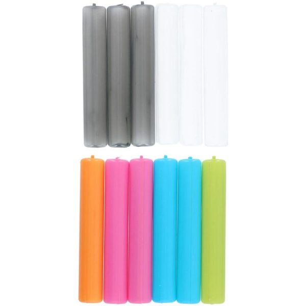 ICE STICK REUSABLE 6PC 2ASS