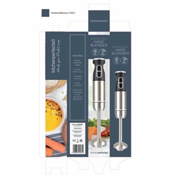 KITCHEN PERFECT HAND BLENDER S/S