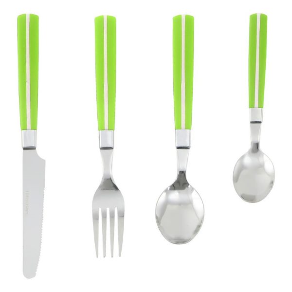 DURANE CUTLERY SET 24PC GREEN T033-1