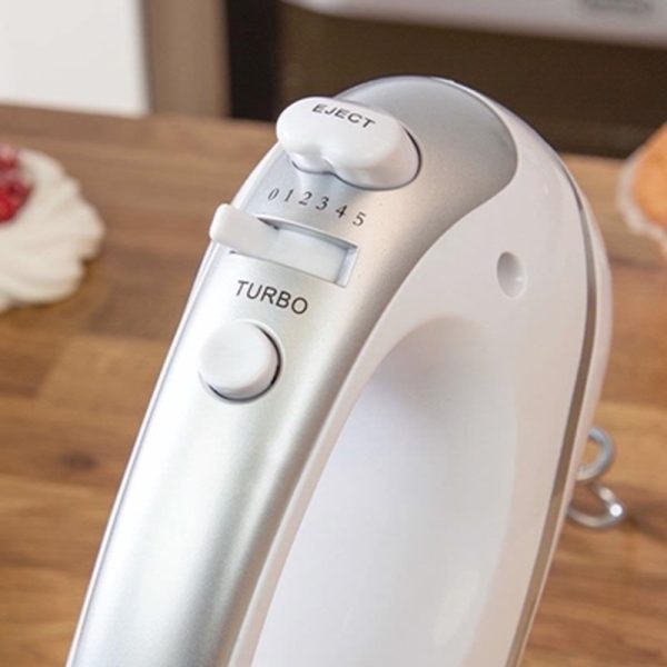 QUEST PROF HAND MIXER WHT/SLIVER 35890