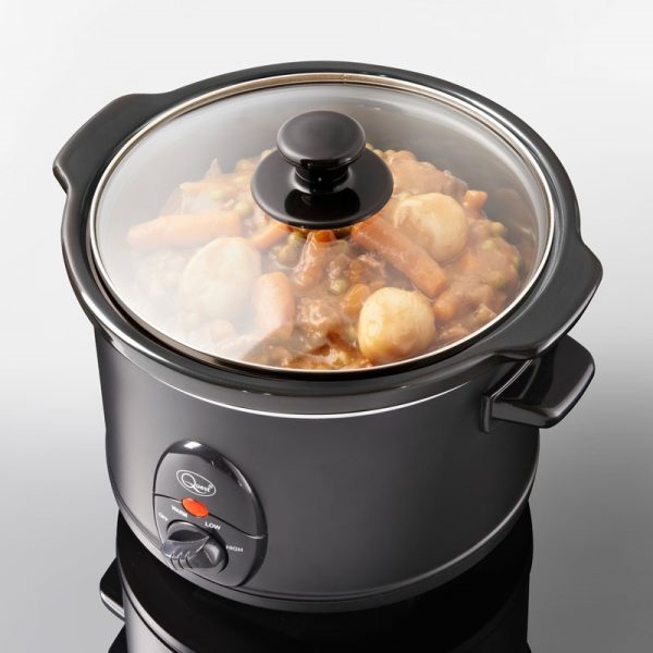 QUEST 1.5LTR SLOW COOKER 120W BLACK