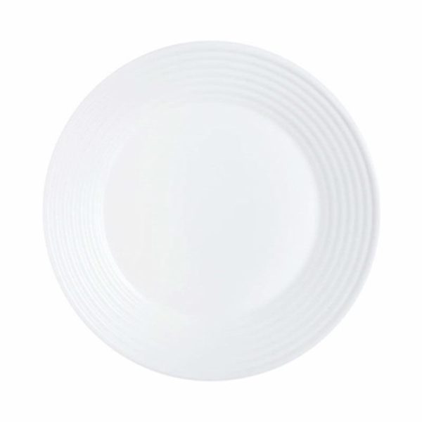 LUMINARC HARENA LARGE DINNER 27CM WHITE