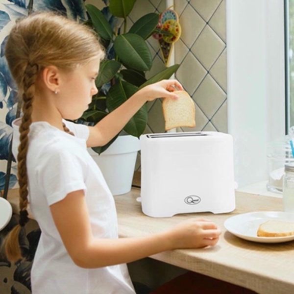 QUEST WHITE TOASTER 2 SLICE 34279