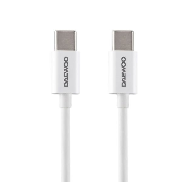 DAEWOO 1 MTR USB-C TO USB C CABLE ELA1374