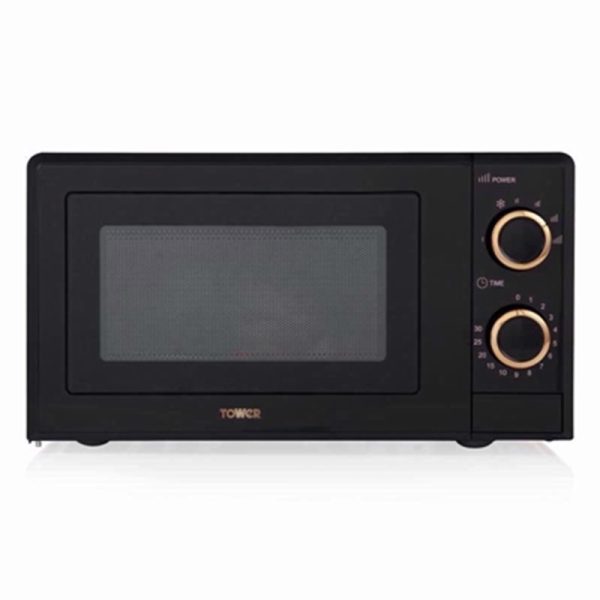 TOWER MICROWAVE MANUAL ROSE GOLD