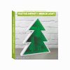 XMAS TREE INFINITY LIGHT REINDEER PATTER
