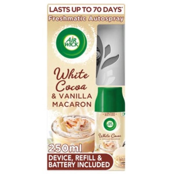 AIRWICK FRESHMATIC COMPLETE COCOA & VANILLA PACK OF 4