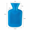 BRIGHT & HOMELY HOT WATER BOTTLE 500ML (ASSORTED COLOURS)