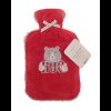 COUNTRYCLUB HOT WATER BOTTLE & PLUSH COVER 2L (ASSORTED DESIGNS)