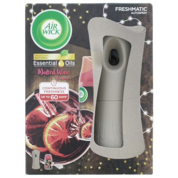 AIRWICK FRESHMATIC COMPLETE MULLED WINE PACK OF 4