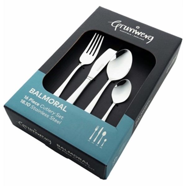 GRUNWERG BALMORAL CUTLERY SET 16 PCS (SP12)