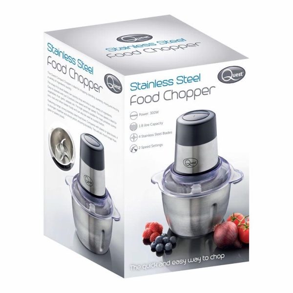 QUEST STAINLESS STEEL FOOD CHOPPER 31559